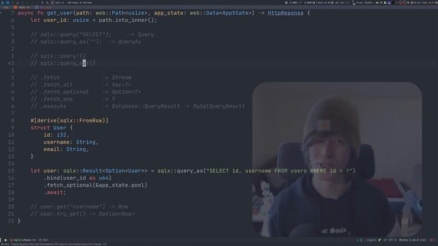 How to use SQLx with Actix Web смотреть онлайн