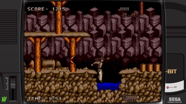INDIANA JONES AND THE LAST CRUSADE: THE ACTION GAME - Sega Mega Drive [Gameplay Full HD 1080p 60FPS смотреть онлайн