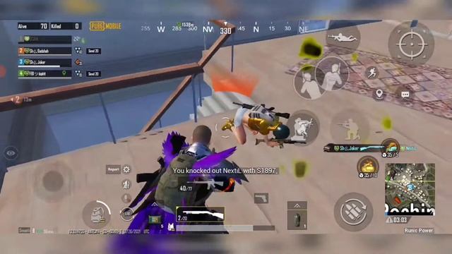 PUBG MOBILE RUNIC POWER GAMEPLAY смотреть онлайн
