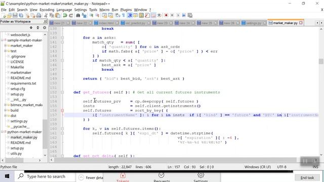 Configuring, Optimizing and Deploying Sample BitMEX and Deribit Market Maker Crypto Python Traders смотреть онлайн
