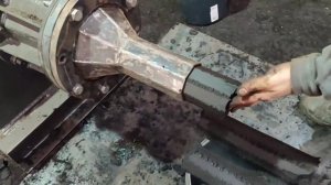 Шнековый пресс для брикетирования