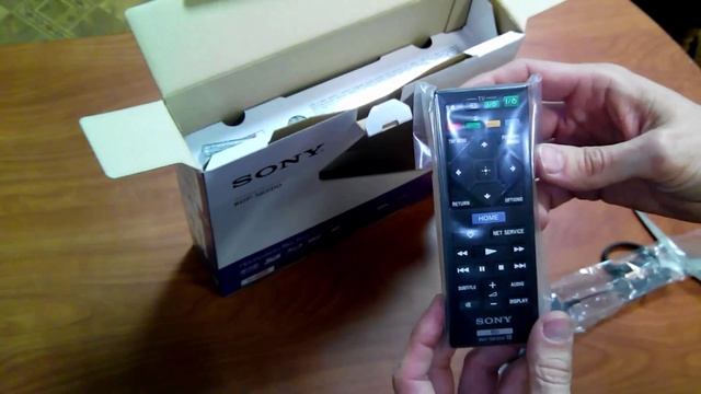 Распаковка blu ray проигрывателя SONY BDP-S6500 смотреть онлайн