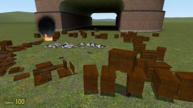 HOLE MAN from TREVOR HENDERSON vs HUMAN Mini Test in Garry's Mod GMod смотреть онлайн