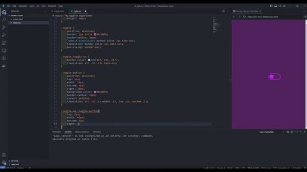 How to Create an On/Off Toggle Switch with HTML, CSS, and JavaScript