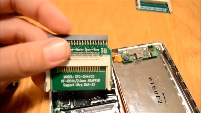 Easy update Ipod Classic 4th Generation with SD Card смотреть онлайн