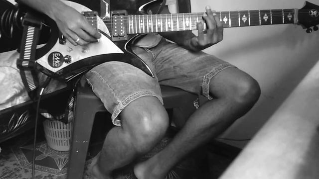 TRIVIUM-like light to flies guitar cover with solos смотреть онлайн