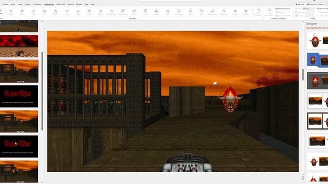 I Made Doom In Powerpoint