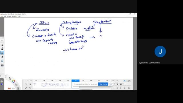 26 Java Programming || String Buffer, String Builder, String Tokenizer, Random Class In Java|| RGUK смотреть онлайн