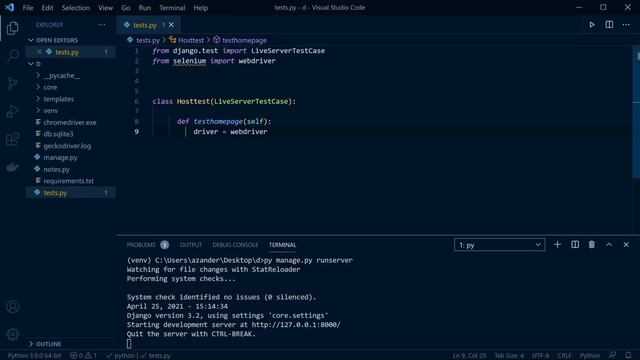 Selenium | Django | Gentle Introduction, Setup and Start Testing смотреть онлайн