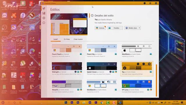 ⚡Nuevas BARRAS para Windows 10 2020 / Personaliza con CURTAINS tu SISTEMA! смотреть онлайн