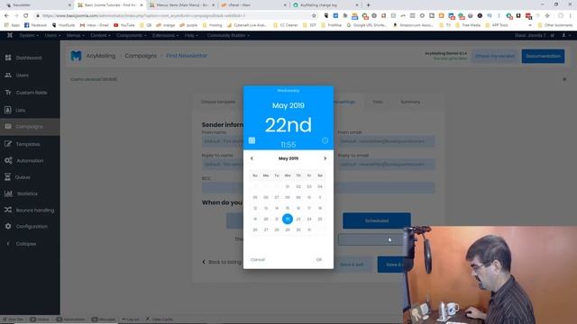 How to Create a Newsletter in Joomla Using ACYmailing version 6 - ? Watch Me Work 035 смотреть онлайн