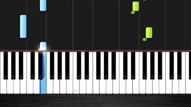 The Pink Panther Theme - EASY Piano Tutorial by PlutaX смотреть онлайн