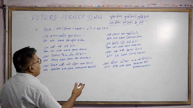 FUTURE PERFECT TENSE / PIONEER / TENSE / FUTURE/ DINESH SIR смотреть онлайн