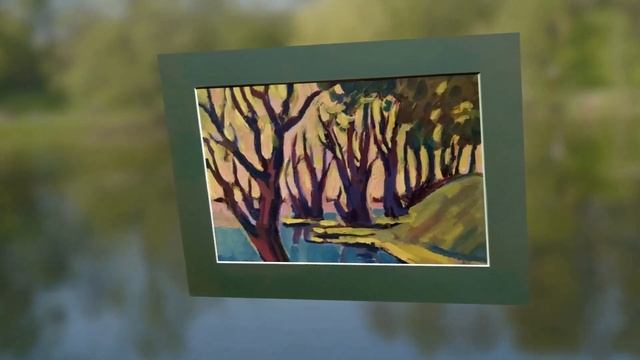 Дерева, вы мои дерева - выставка живописи Юрия Наймарка смотреть онлайн