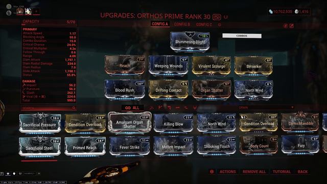 Warframe Orthos prime and Guandao prime comparison + beginner builds смотреть онлайн
