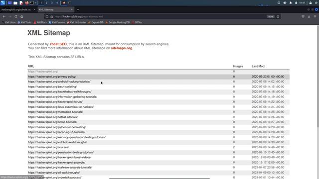 3.7. Reviewing Webserver Metafiles смотреть онлайн