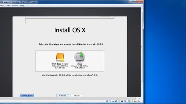How to Install OS X Mavericks Zone with AMD & Intel 10.9 in Virtual Box with Full Screen Resolution смотреть онлайн