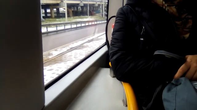 На трамвае в Калининграде по Улице 9апреля до Московского проспекта смотреть онлайн