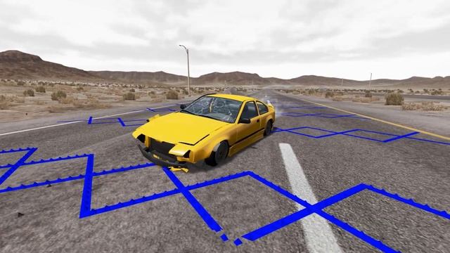 100 Spike Strip Crash Challenge - Beamng drive смотреть онлайн