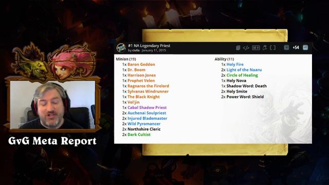 Hearthstone GvG Meta Report Week 6 смотреть онлайн