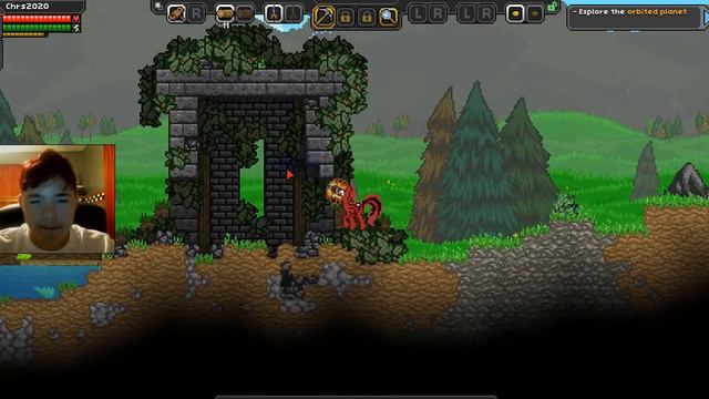 Starbound #4 - PLAYING AS ME?!? смотреть онлайн