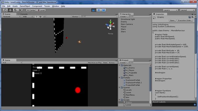 2.5D Top-Down space shooter prototype in Unity смотреть онлайн