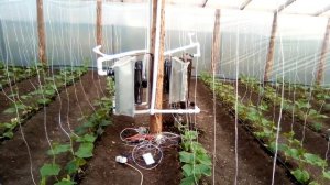 Отопление Теплицы 400кв.м Водяным Тепловентилятором!