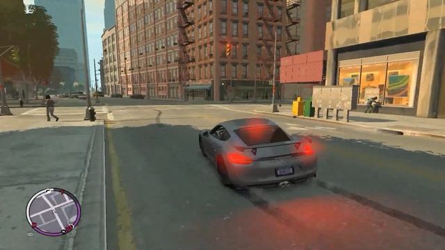 GTA 4 Porsche Cayman GT4 смотреть онлайн