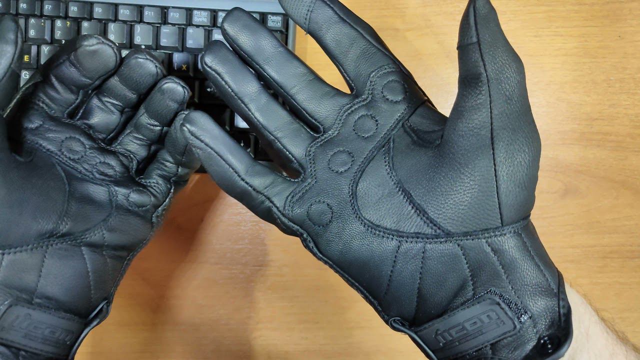 Мото перчатки ICON смотреть онлайн