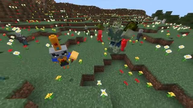 NEW Mutant Creatures Add-on (1.18+) VS Minecraft Dungeons BOSSES смотреть онлайн
