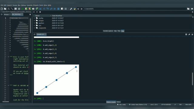 Visualization of graph using python смотреть онлайн
