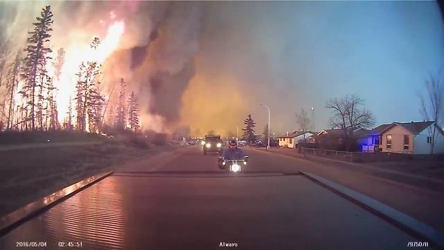 Fort McMurray Fire 2 of 6 Fire Dash Cam смотреть онлайн