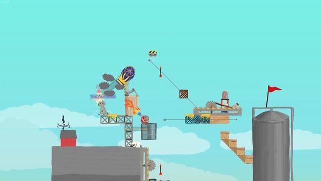 БОЛЬНОЙ ЕНОТ ПРОШЕЛ САМЫЙ СЛОЖНЫЙ УРОВЕНЬ И ОБОГНАЛ ДРУЗЕЙ В ULTIMATE CHICKEN HORSE смотреть онлайн
