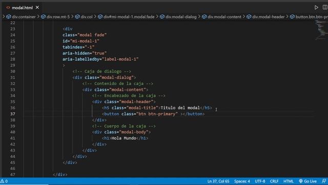✅ Ventanas Modal - Bootstrap 5 смотреть онлайн