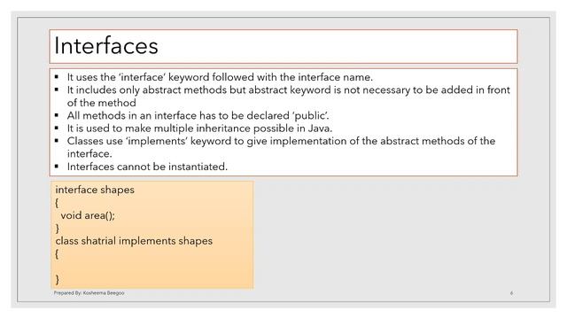 Abstract classes And Interfaces смотреть онлайн