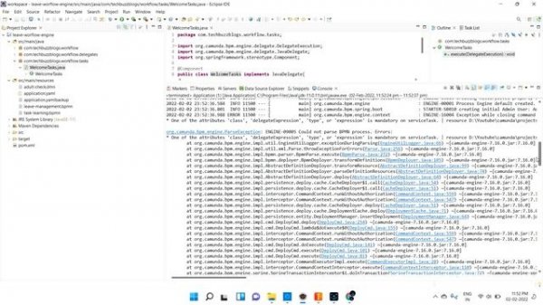 Camunda BPMN - Service Task, User Task | TECH BUZZ BLOGS