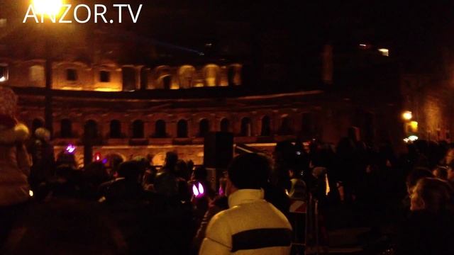 ИТАЛИЯ: У Форума Траяна в Риме перед Новым Годом... ROME ITALY смотреть онлайн