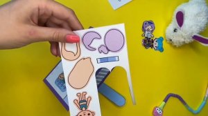 БУМАЖНЫЙ МИР ТОКА БОКА / НАБОР ИЗ БУМАГИ + СХЕМЫ / СОБЕРИ СВОЙ МАЛЕНЬКИЙ МИР