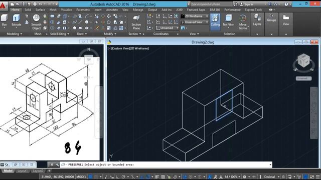 AutoCAD 3D Drawing Practice Class - 10 смотреть онлайн