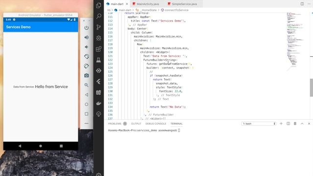 Flutter Services | android services in Flutter | Using services in Background #flutter @aseemwangoo смотреть онлайн
