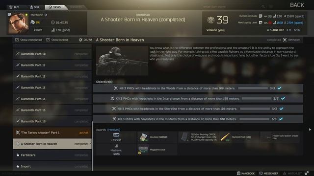 REMINGTON M700 SNIPER! - Escape From Tarkov смотреть онлайн