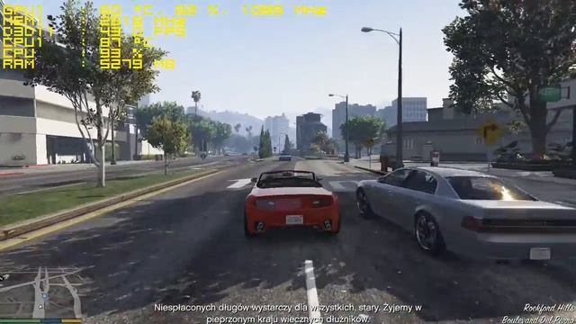 Grand Theft Auto V GTX850m OC DDR5 2GB ACER V3-772G HD+ Performance benchmark High settings 60FPS смотреть онлайн