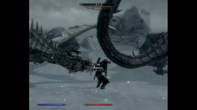 The Elder Scrolls V Skyrim - Killing Paarthurnax (Alternative ending) смотреть онлайн