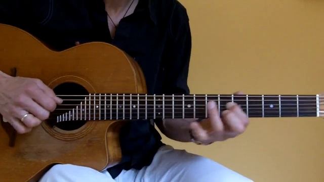 Drop B Tuning on acoustic guitar (Matthias Waßer) смотреть онлайн