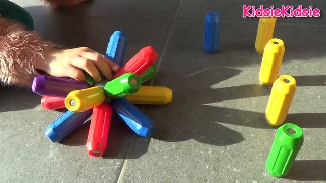 Ster Magneet speelgoed , SMARTMAX maak met de magnetische kleuren een mooie ster смотреть онлайн