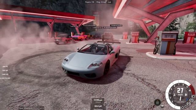 Race The Flood - BeamNG Drive Multiplayer смотреть онлайн
