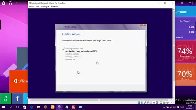 (TUTORIAL) Instalasi Windows 8 Virtual Box Oracle. Universitas Muria Kudus смотреть онлайн