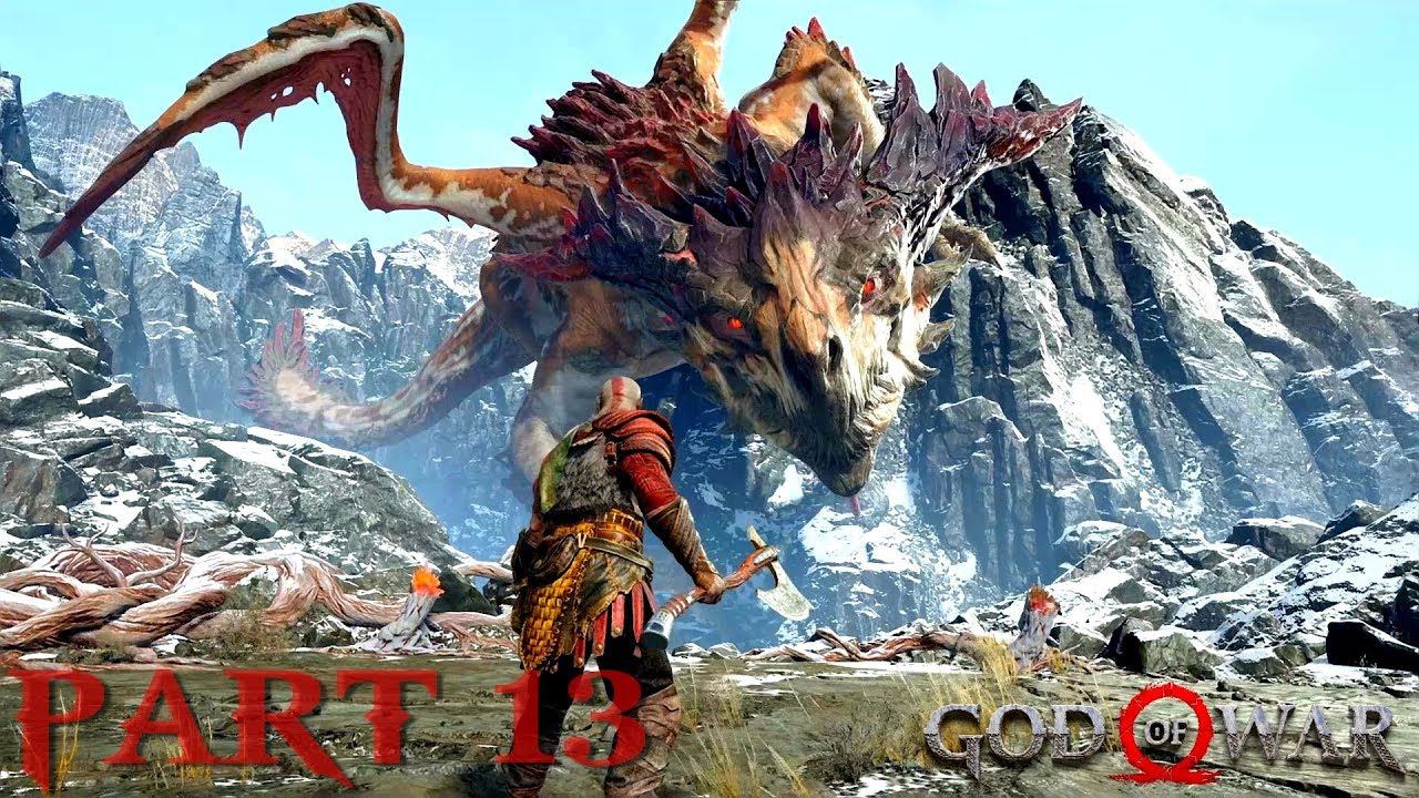 GOD OF WAR Прохождение Часть 13 "Дракон исполин!" смотреть онлайн