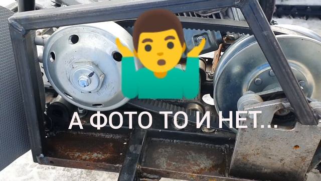 Про модернизацию разборного миниснегохода... смотреть онлайн