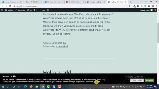 How to add Cookies to Your WordPress Website | Complete Guide with GDPR Cookies-Popup,Banner,Widget смотреть онлайн
